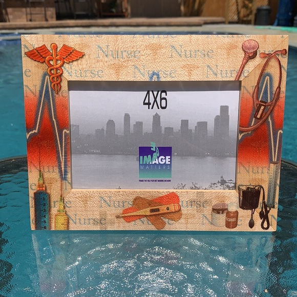 New Nurse Picture Frame 4x6 - Picture 1 of 7